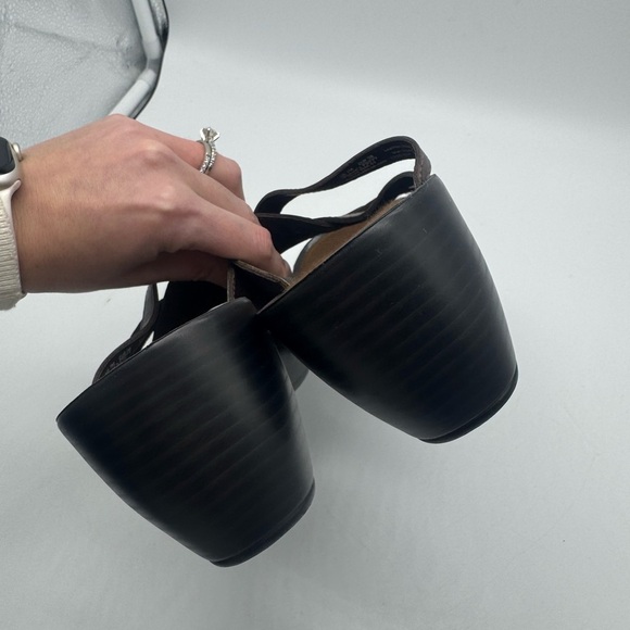 Eastland Women's Poppy Wedge Sandal Brown Size 7 - Picture 5 of 10